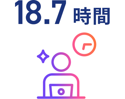 残業時間18.7時間
